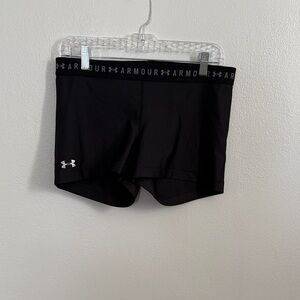 Under Armour Women's Black Compression Performance Shorts